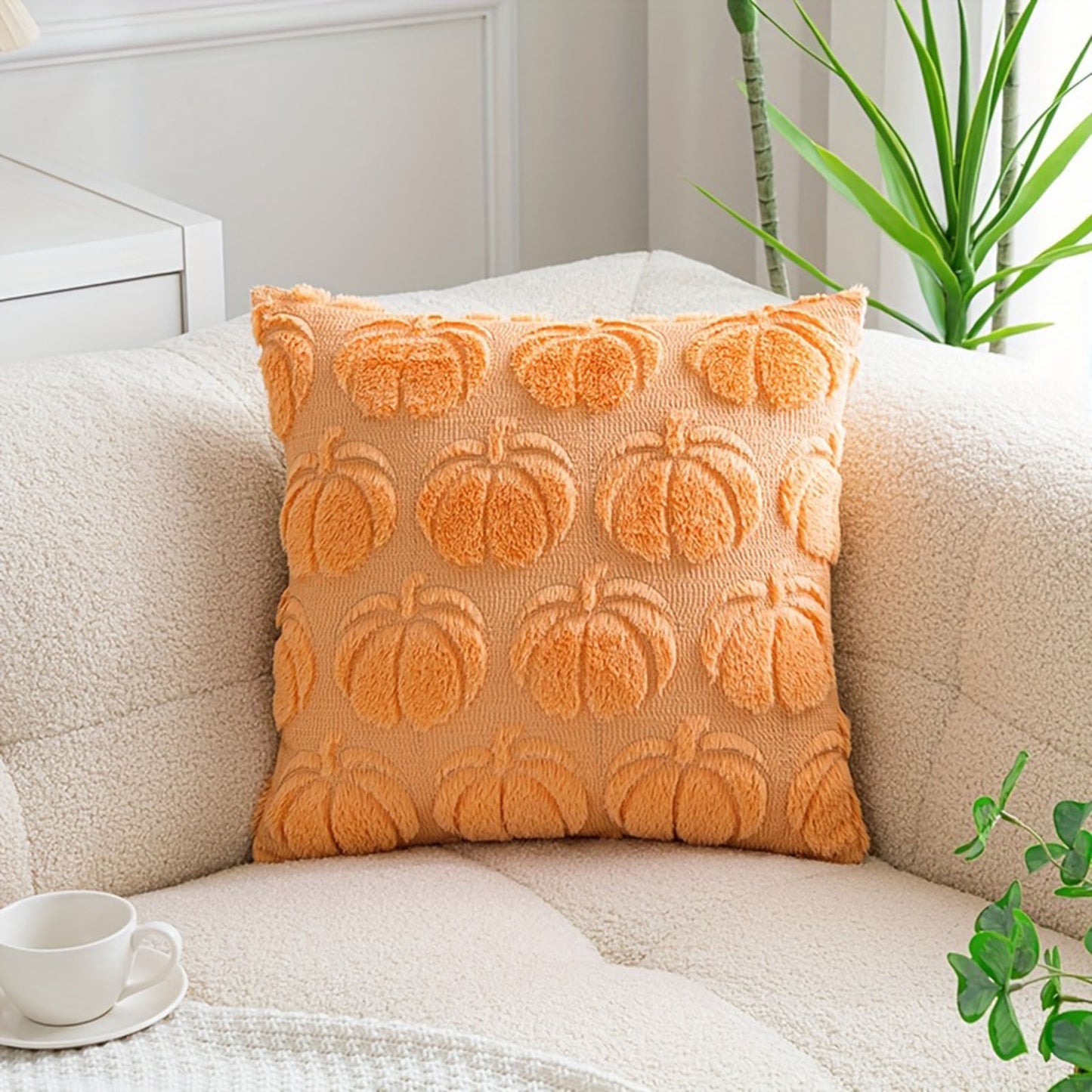 Halloween Light Luxury High-grade Pumpkin Pillow Printing Polyester Pillowcase