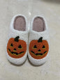 Halloween Pumpkin Cartoon Women's Shoes White Pumpkin