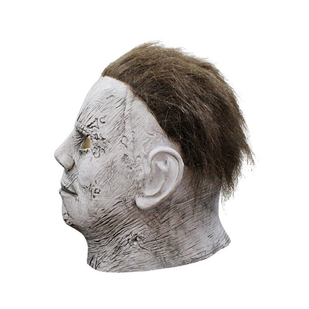 Michael Myers Horror Full Mask Latex Mask Halloween Fancy Dress Scary Costume