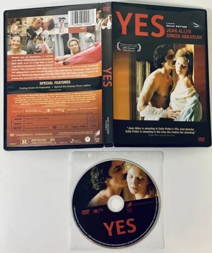 Yes (DVD, 2005) Joan Allen Simon Abkarian Widescren *WD1 image 0