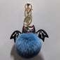 Summer Halloween Keychain Cartoon Leather