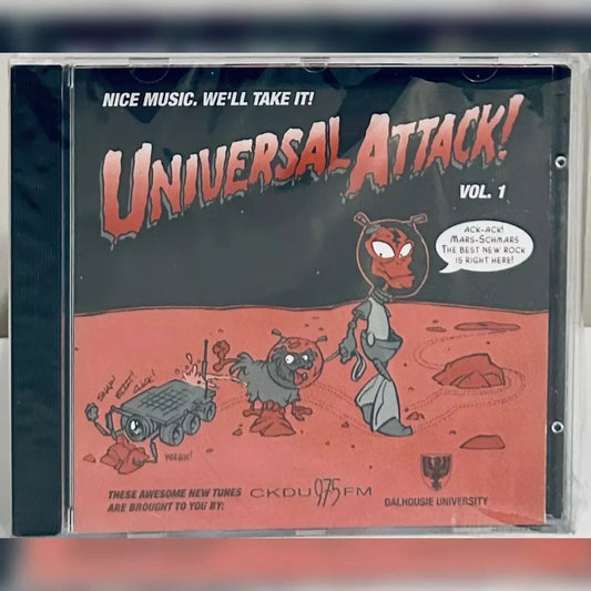 Universal Attack Vol.1 (CD 1997) OOP *w/ Damage to Case/Plastic* Brand NEW image 0