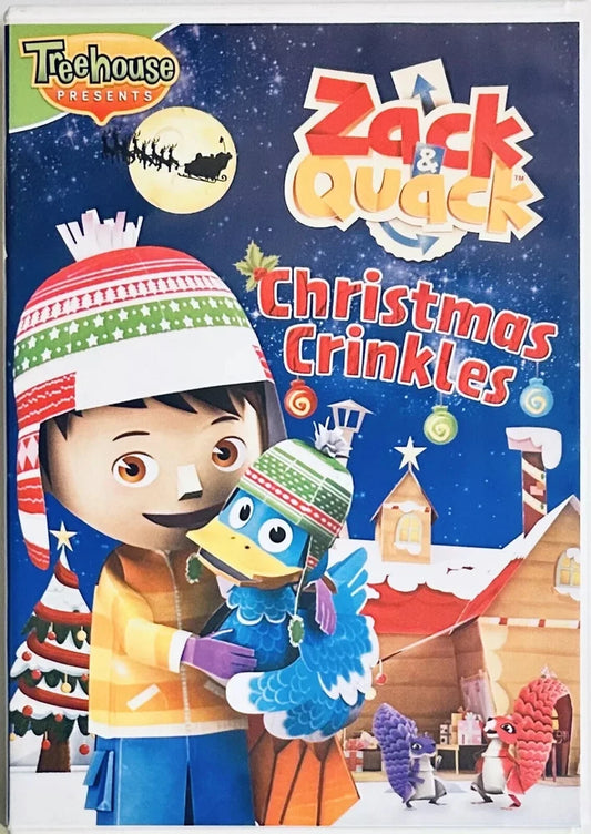 Zack & Quack: Christmas Crinkles (DVD, 2014) 5 Episodes Animation eOne *GR1 image 0