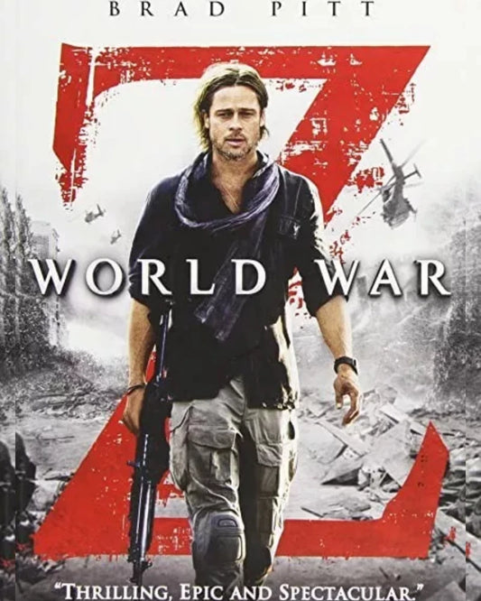 World War Z (Blu-ray ONLY, 2013) Horror Brad Pitt En/Fr/Sp/Po image 0