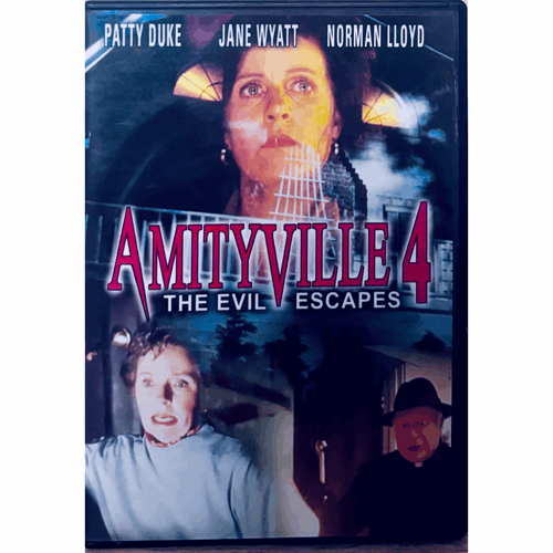 Amityville 4 - The Evil Escapes (DVD 2003) Horror, Patty Duke, OOP 1989 Sterling image 0