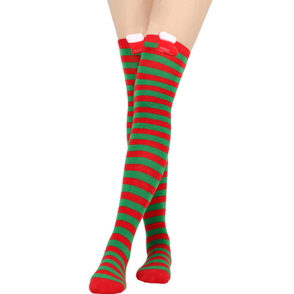 Christmas Doll Over-the-knee Stockings