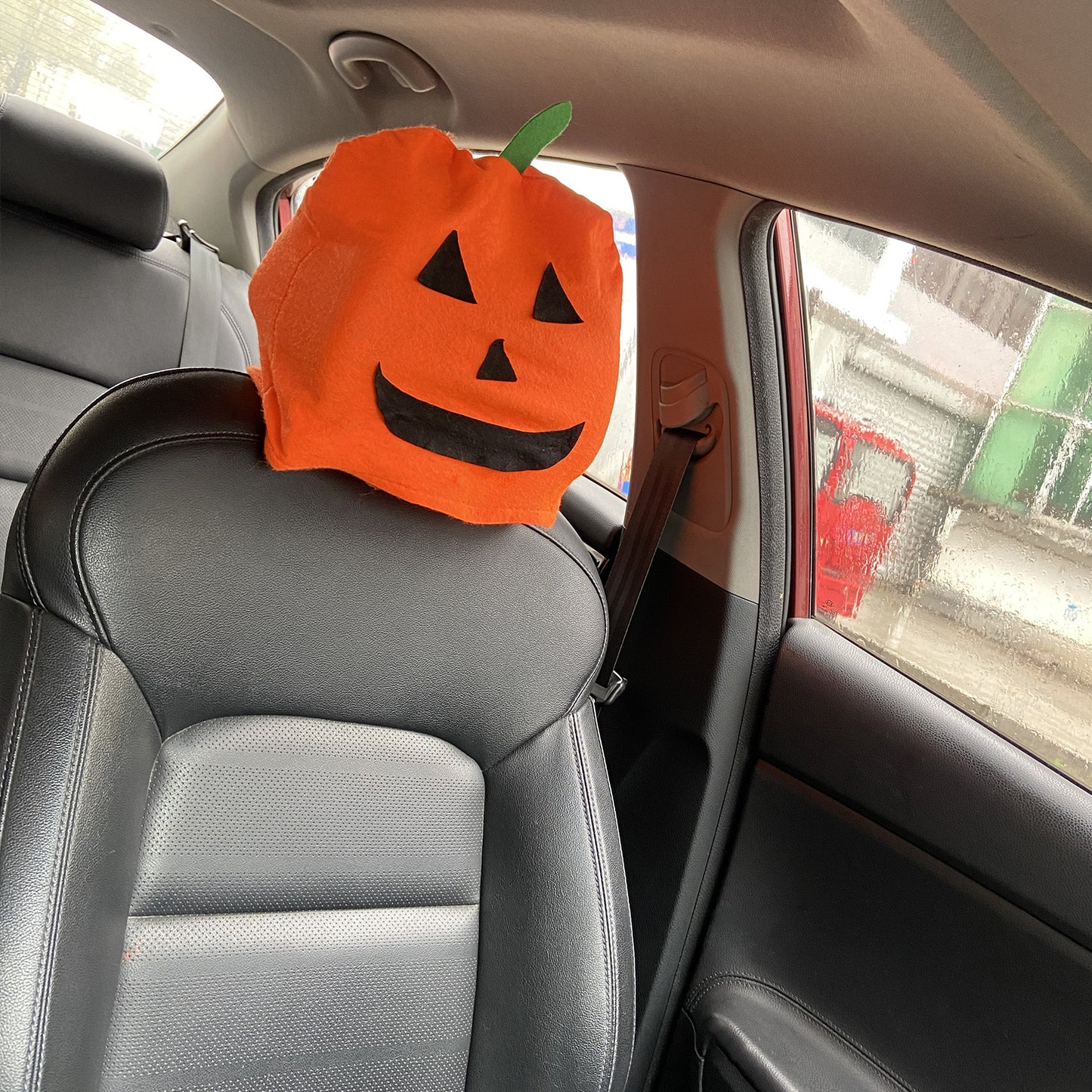 Funda decorativa para silla de coche de Halloween