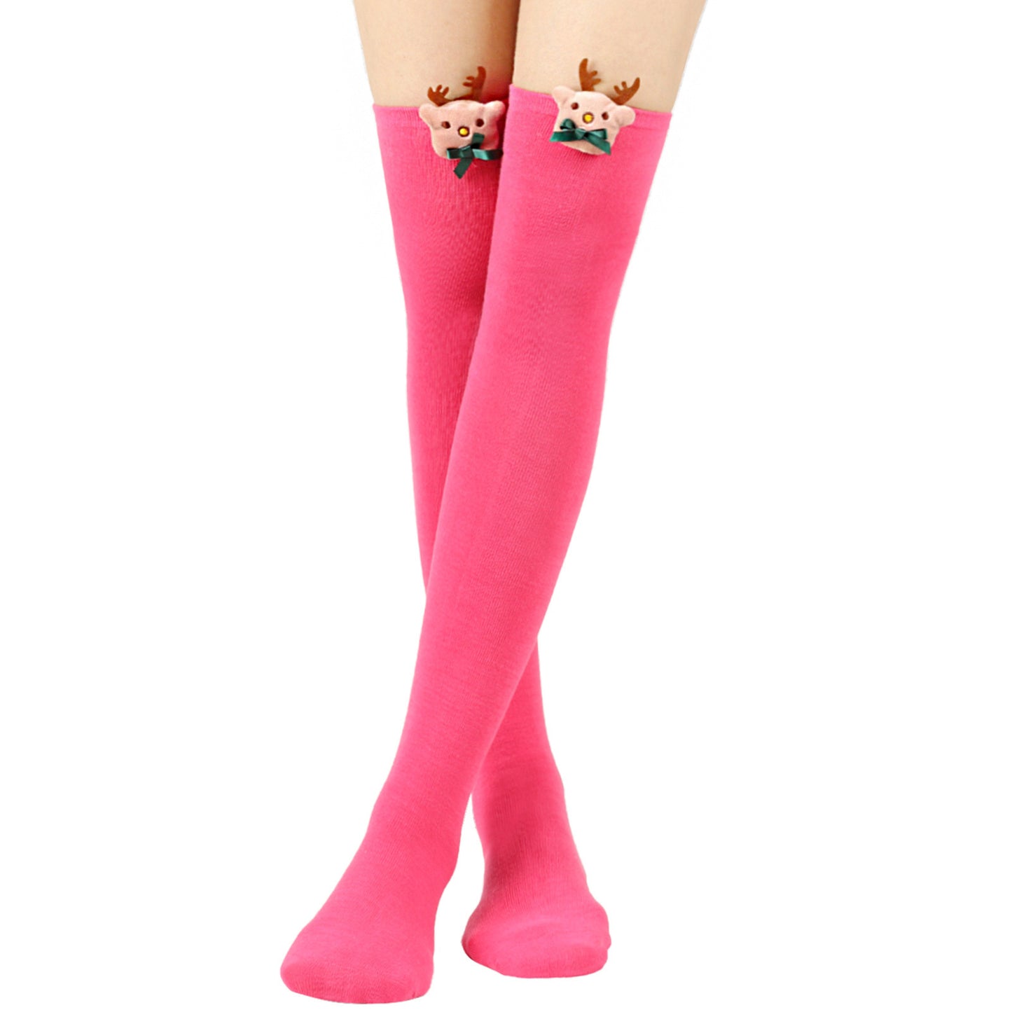 Christmas Doll Over-the-knee Stockings