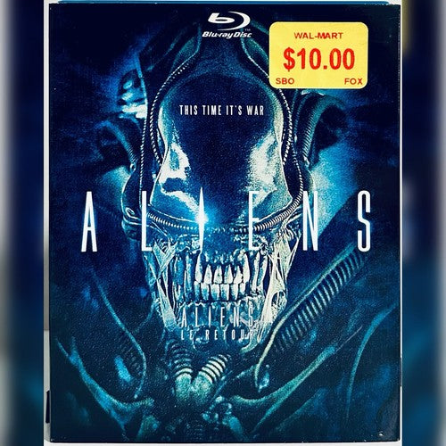 Aliens (Blu-ray 1986) w/ Slipcover Sigourney Weaver Sci-Fi Horror Fox *001 image 0