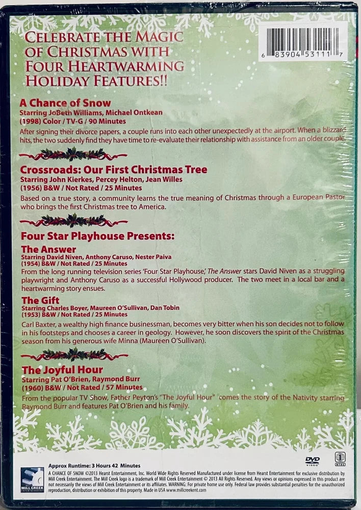 4 Holiday Movies! A Chance of Snow/Our First Christmas Tree/The Answer/The Gift+ image 2