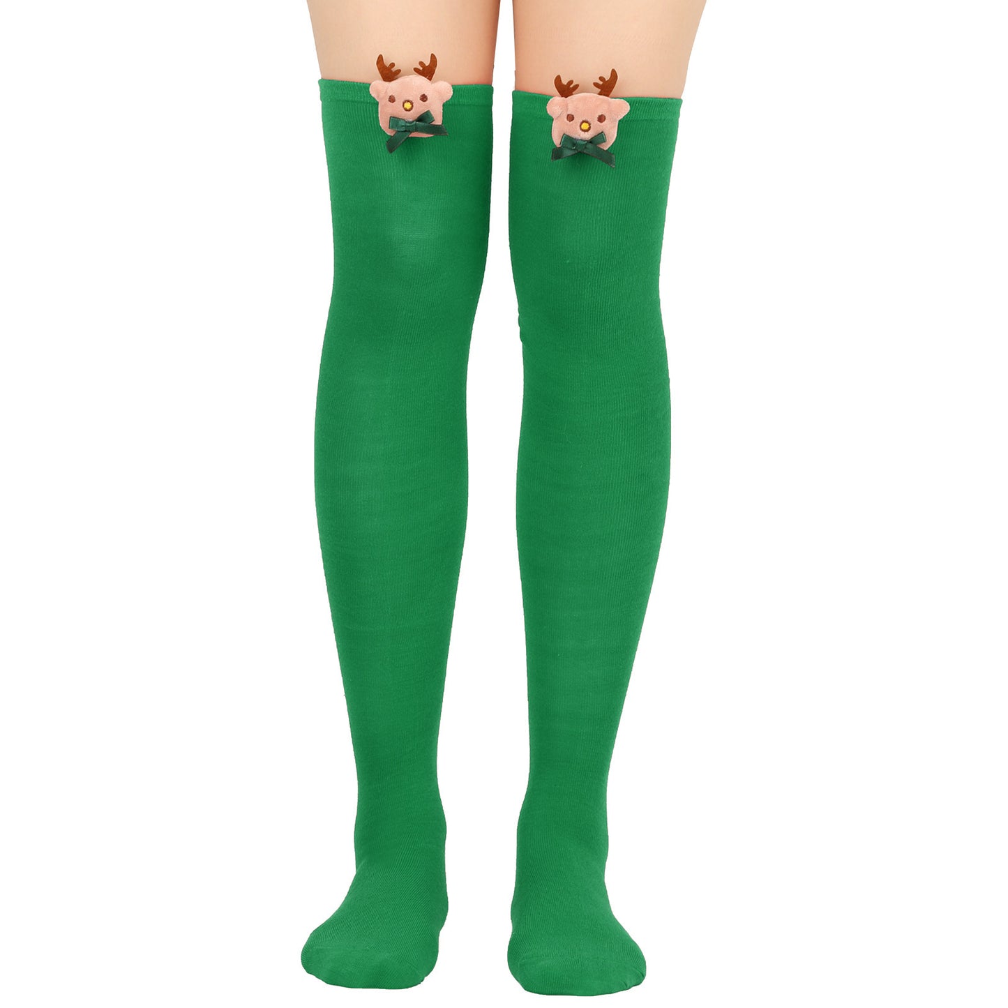 Christmas Doll Over-the-knee Stockings