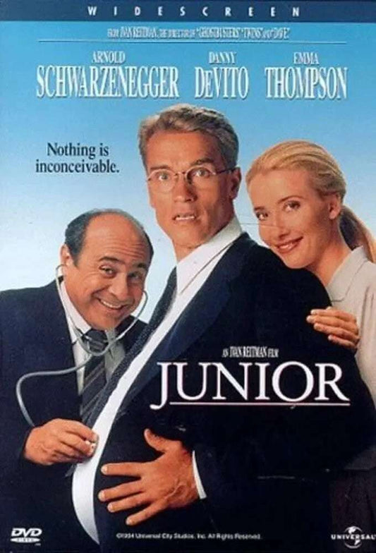 Junior (DVD, 1998) Arnold Schwarzenegger, Danny DeVito + Insert Comedy OOP image 0