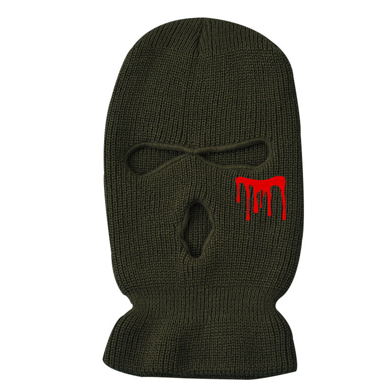 Halloween Series Ski Three-hole Hat