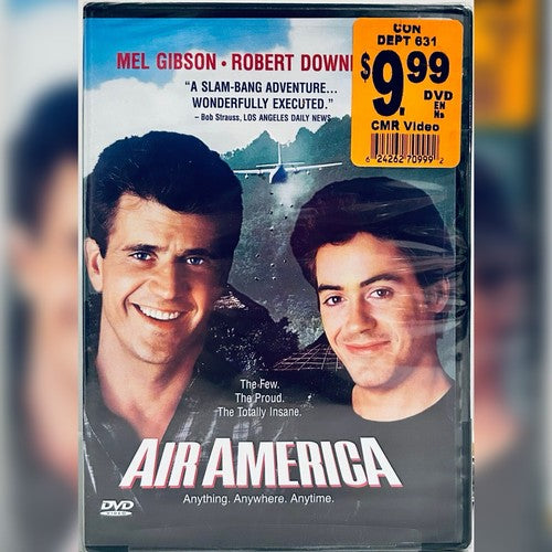 Air America (DVD 1990) Mel Gibson Robert Downey Jr ‧ Comedy/Action Artisan NEW image 0
