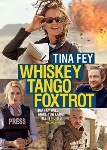 Whiskey Tango Foxtrot (DVD, 2016) War/Comedy Tina Fey Margot Robbie*WM1 image 0