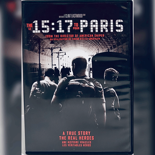 The 15:17 To Paris (DVD 2018) Widescreen Clint Eastwood Thriller/Biography En/Fr image 0