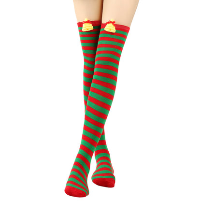 Christmas Doll Over-the-knee Stockings