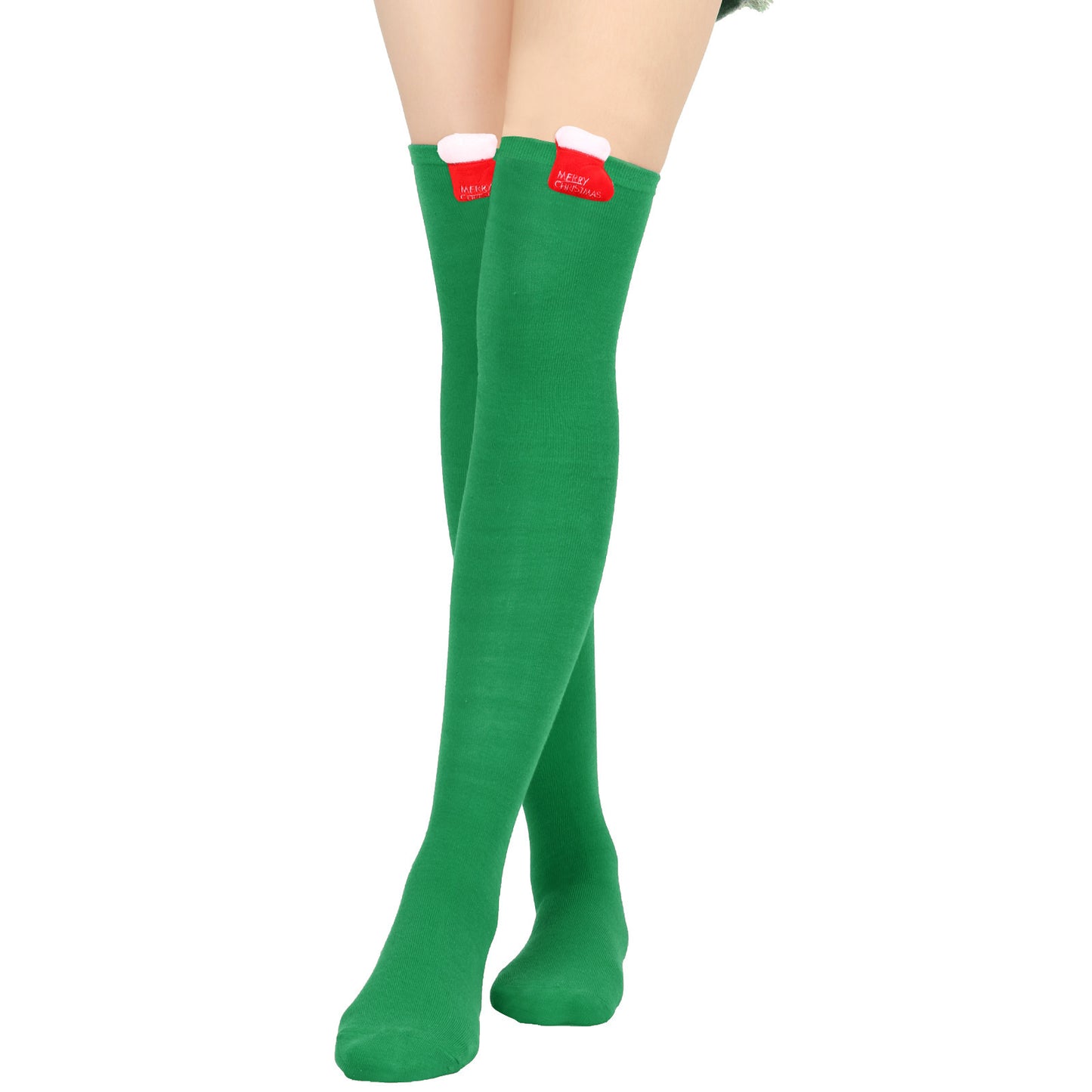 Christmas Doll Over-the-knee Stockings