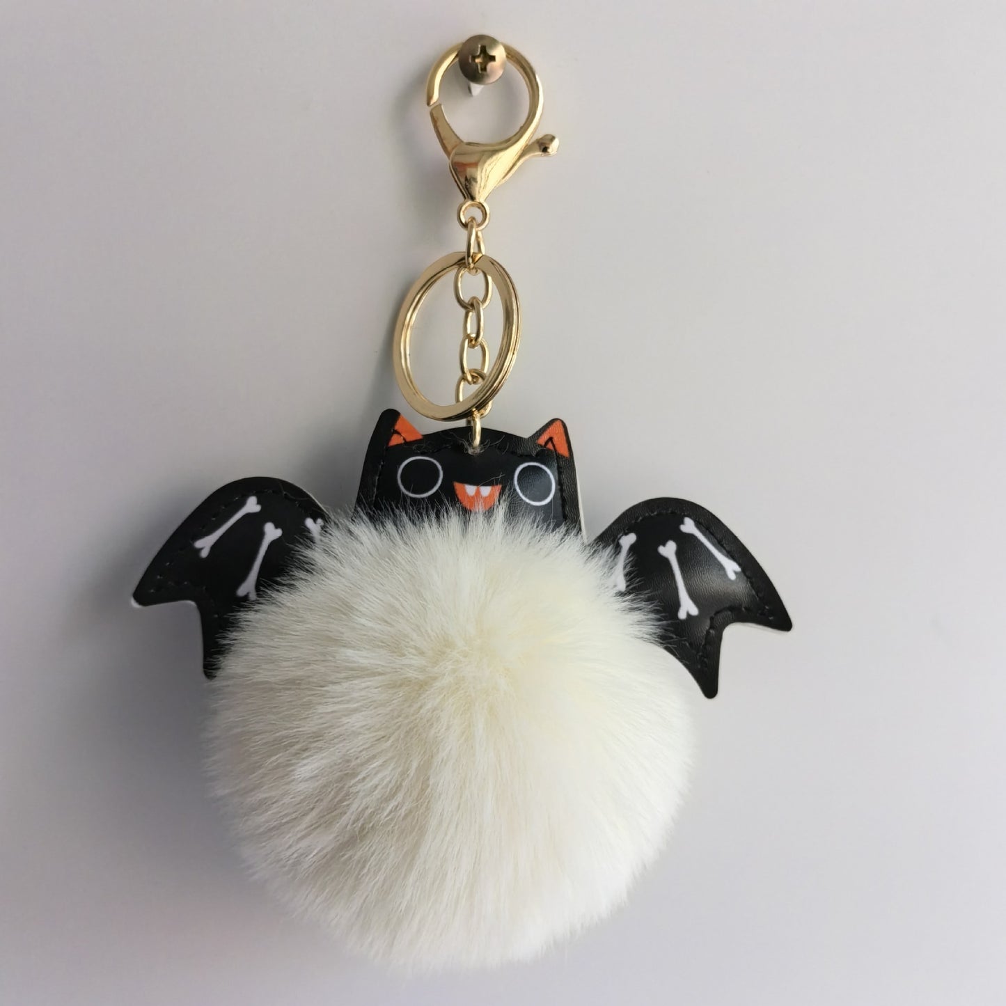 Summer Halloween Keychain Cartoon Leather