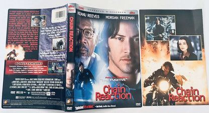 Chain Reaction DVD, 1996 *ARTWORK & INSERT ONLY - NO DISC*