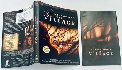 The Village DVD, 2004 *ARTWORK & INSERT ONLY - NO DISC*