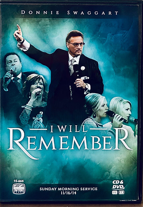 I Will Remember Donnie Swaggart (DVD/CD) Sunday Morning Service 11/16/2014 *MA1