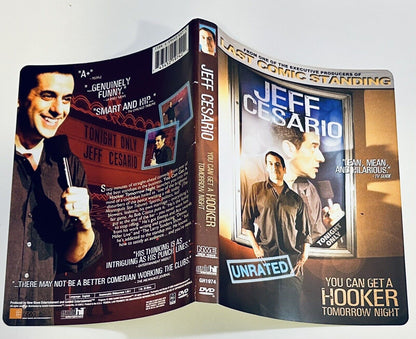 Jeff Cesario 2006 DVD *Artwork ONLY - NO DISC/CASE* `