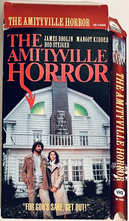 The Amityville Horror VHS 1993 * Replacement BOX ONLY - NO TAPE Orion Goodtime *