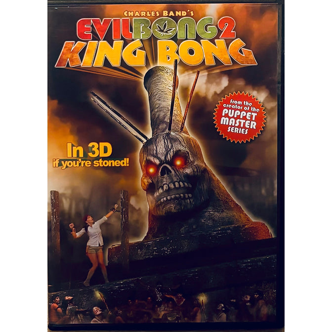 Evil Bong: Volume 2: King Bong (DVD 2009) Horror VG Full Moon Charles Band *MA1