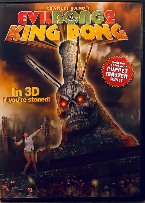 Evil Bong: Volume 2: King Bong (DVD 2009) Horror VG Full Moon Charles Band *MA1