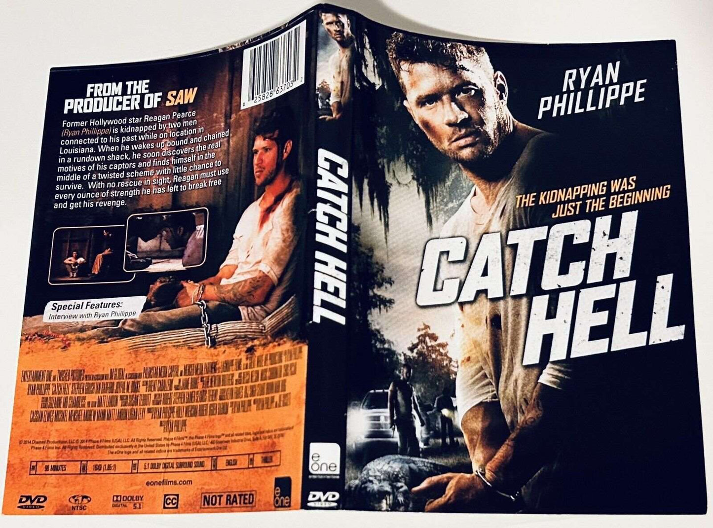 Catch Hell 2014 * DVD Artwork ONLY - NO DISC/CASE *