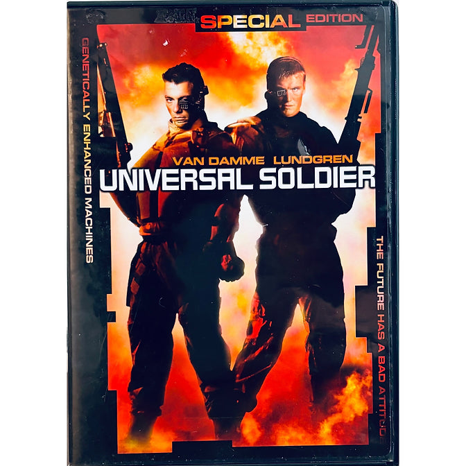 Universal Soldier (DVD, 1992) w/ Insert Action Van Damme Lionsgate OOP*MA1