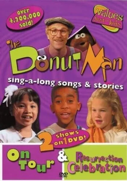 The Donut Man - On Tour/Resurrection Celebration (DVD 2004) Kids/Music NEW*MA1