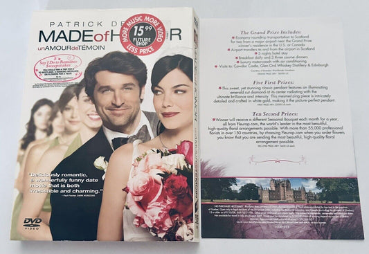 Made of Honor DVD, 2008 *SLIPCOVER & INSERT ONLY - NO DISC/CASE *