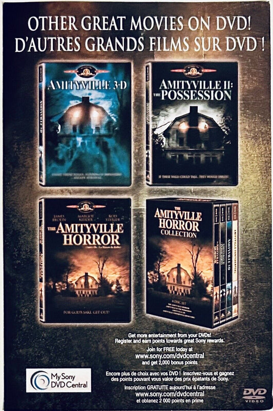 Sony Insert Amityville Grudge (Film Unknown) *NO DISC* Insert ONLY *