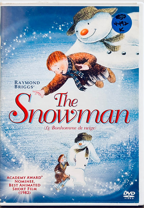 Raymond Briggs' The Snowman (DVD 1982) TV Movie/Animation Sony En/Fr*MA1