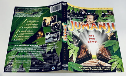 Jumanji Deluxe Edition DVD *Artwork ONLY - NO DISC/CASE*