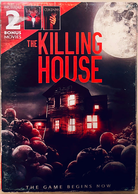 The Killing House (DVD 2018) w/ 2 Bonus Movies & Slipcover Echo Bridge Horror