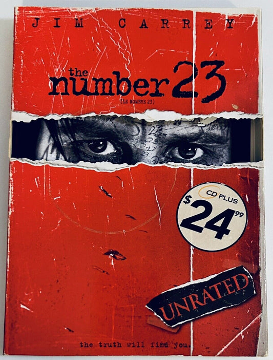 The Number 23 DVD *Slipcover & Artwork ONLY - NO DISC/CASE*