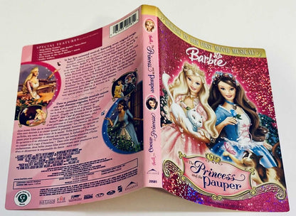 Barbie as The Princess and the Pauper DVD *Artwork ONLY - NO DISC/CASE*