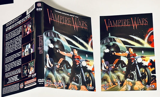 Vampire Wars DVD * Artwork & Insert ONLY- NO DISC/CASE * Manga