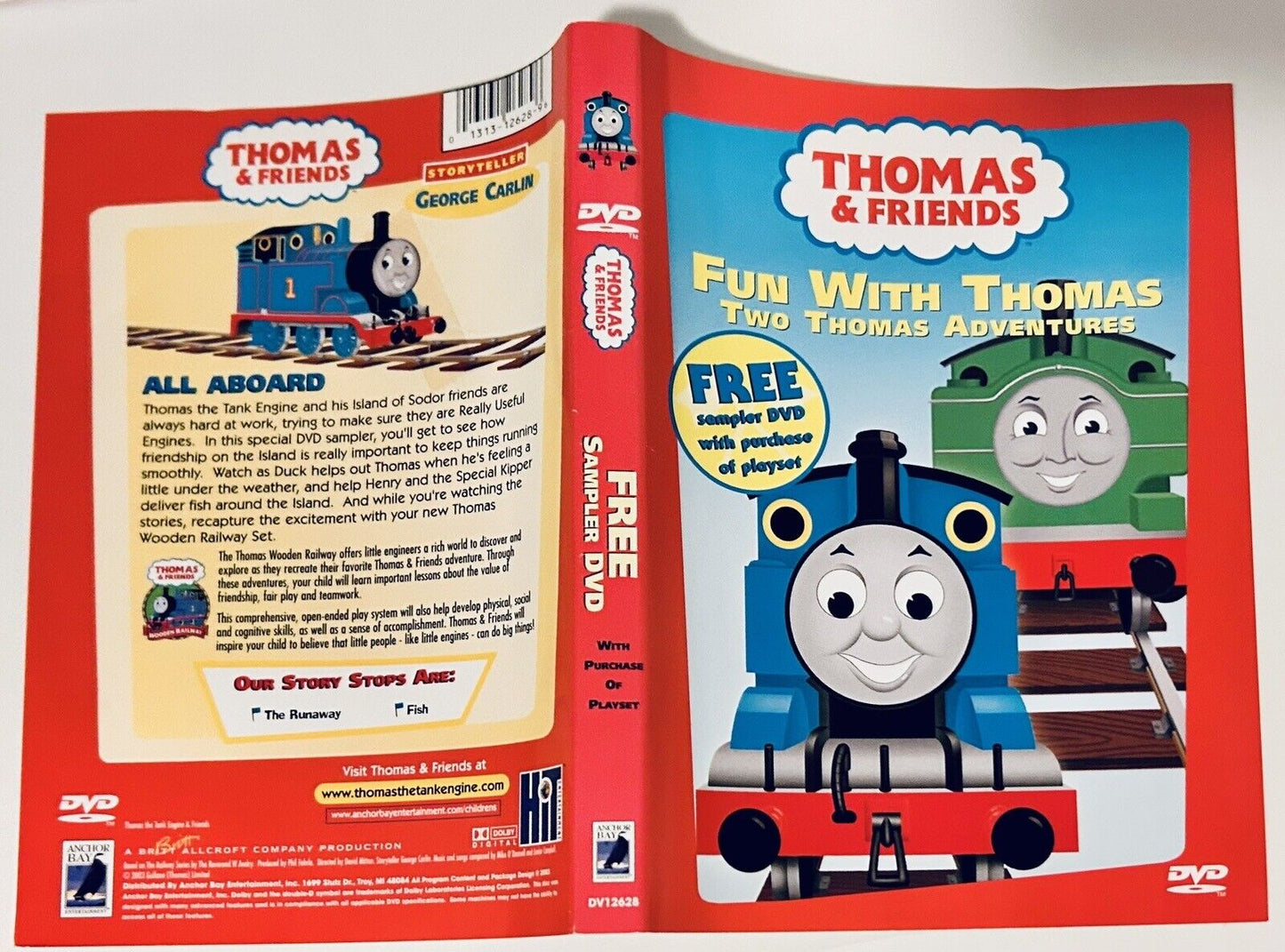 Thomas & Friends: Fun With Thomas - Two Thomas Adventures *Artwork ONLY, NO DISC