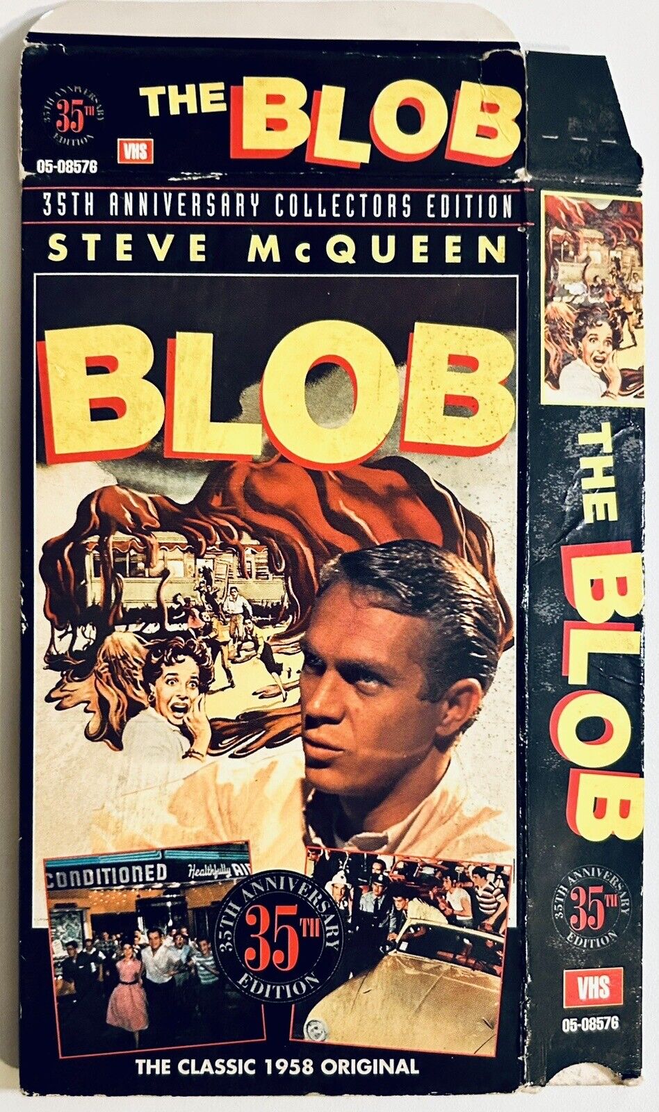 The Blob 1958 VHS *VHS Replacement Box ONLY - NO TAPE *