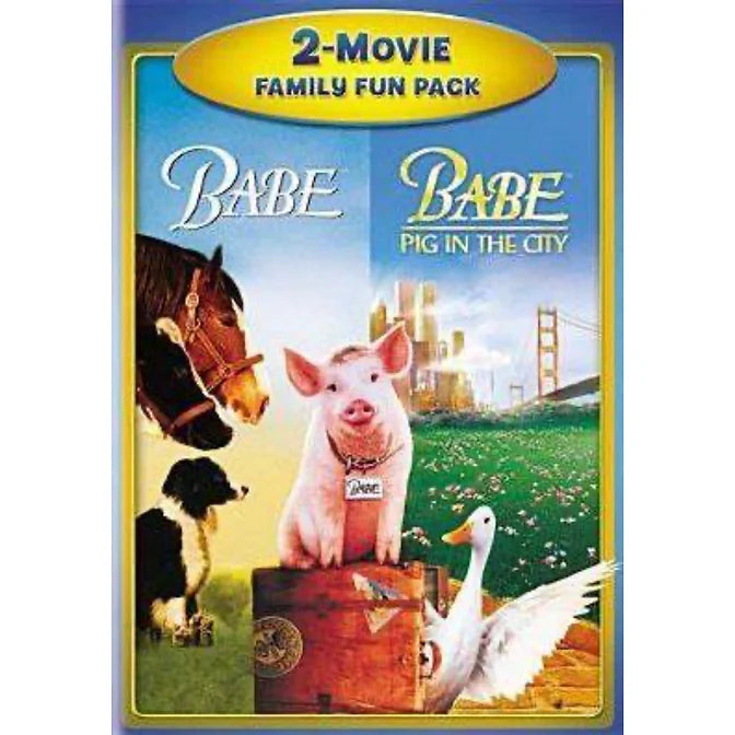 Babe / Babe: Pig in the City (DVD, 1998) Family Universal En/Fr Brand NEW *MA1