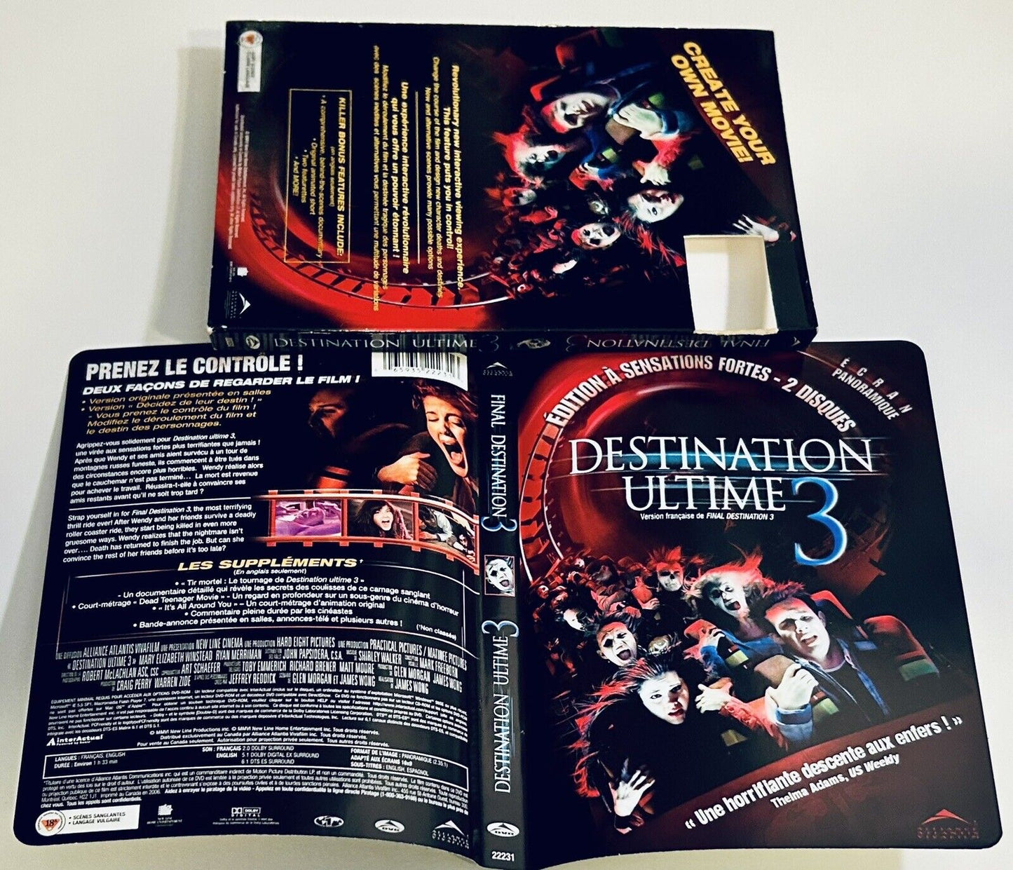 Final Destination 3 (2006) DVD *Slipcover ONLY - NO DISC/CASE*