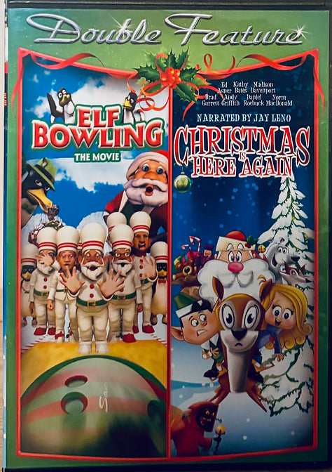 Elf Bowling: The Movie & Christmas Is Here Again (DVD 2010) “Family Approved"