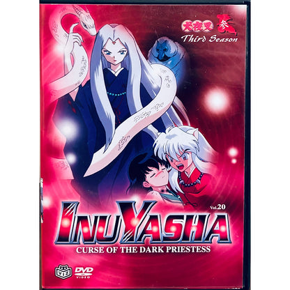 InuYasha - Vol. 20: Curse Of The Dark Priestess (DVD 2004) JP/EN Anime w/ Insert