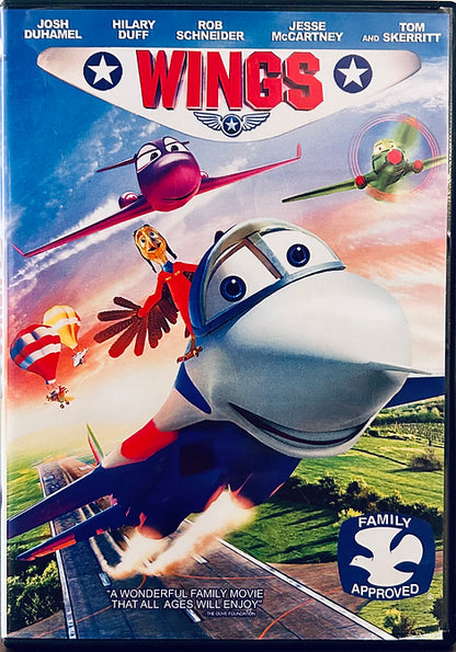 Wings (DVD, 2012) Family Approved Animation Lionsgate Widescreen *MA1