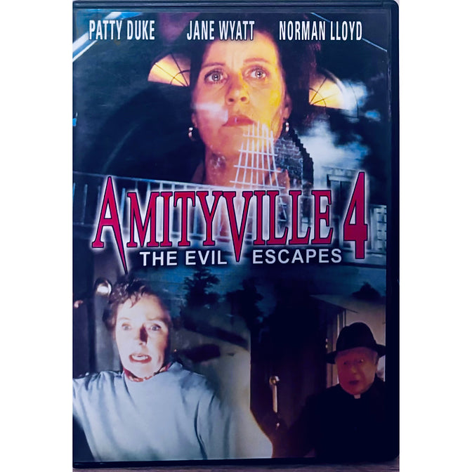 Amityville 4 - The Evil Escapes (DVD 2003) Horror, Patty Duke, OOP 1989 Sterling