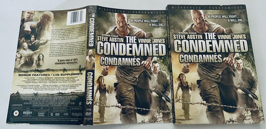 The Condemned DVD, 2007 * DVD Slipcover & Artwork ONLY - NO DISC